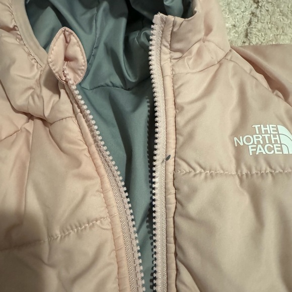 The North Face Coat Toddler Reversible Zip Pink Size 6T - Picture 13 of 16